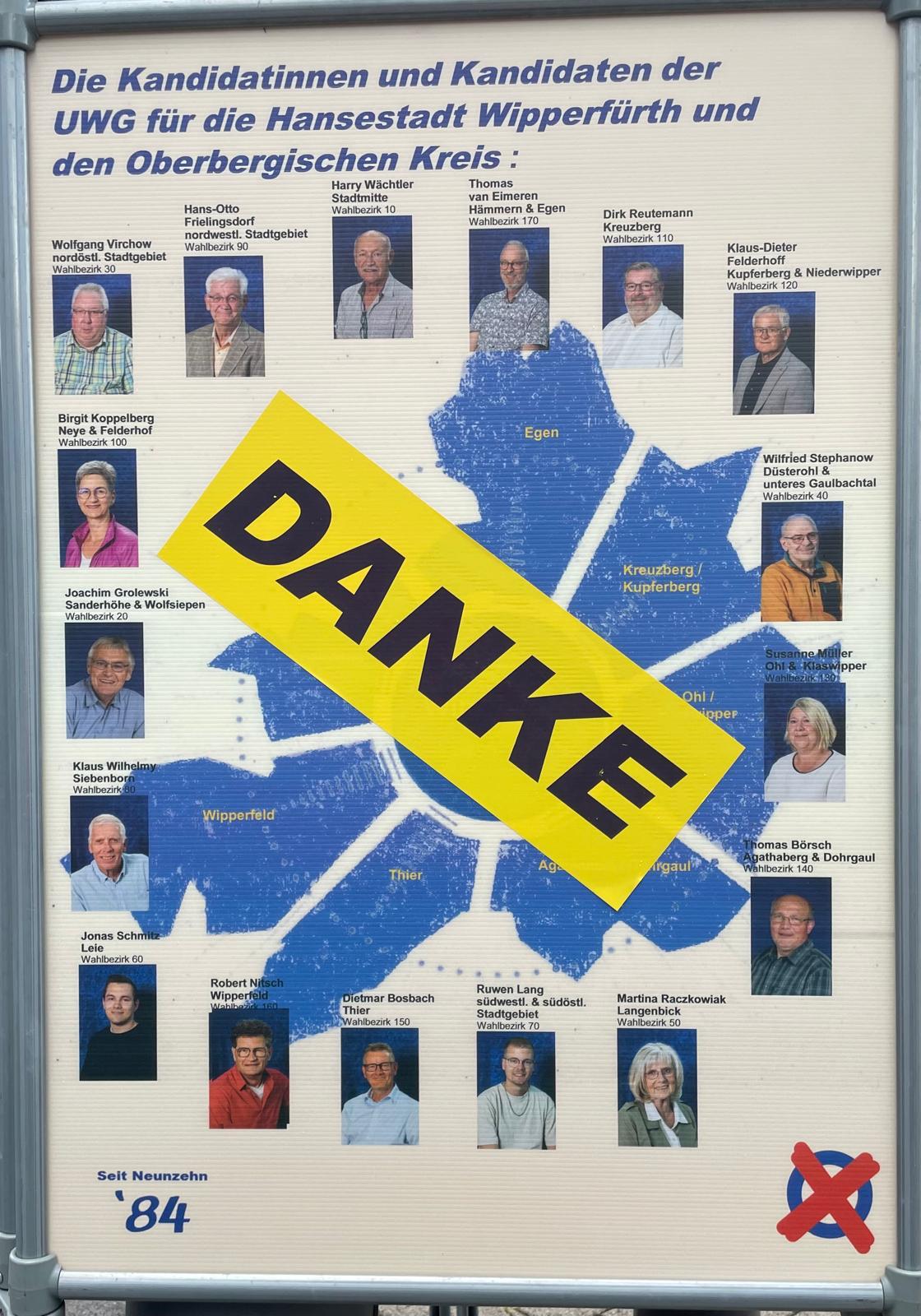 danke wahl 2025